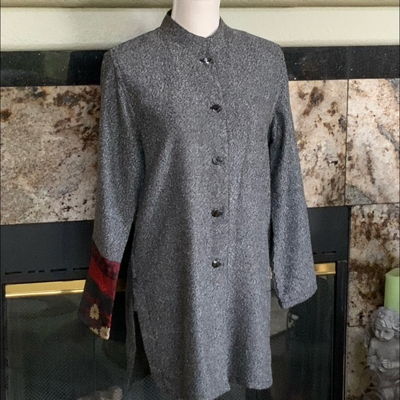 Chico's Jackets & Blazers - Chico’s Design Unique Button up coat
